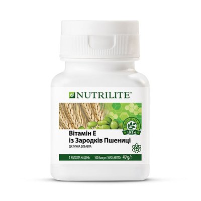 Nutrilite™ Вітамін Е із зародків пшениці 432971 432971 фото