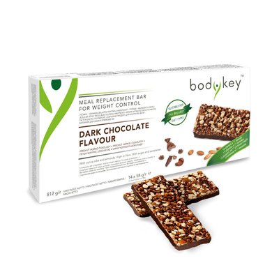bodykey від Nutrilite™ Батончик для заміни прийомів їжі зі смаком чорного шоколаду 432978 432978 фото