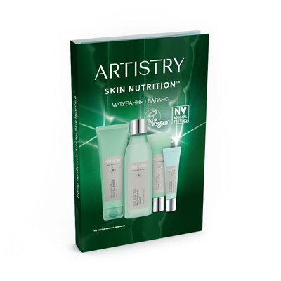 Artistry Skin Nutrition™ Комплексний набір пробників «Матування і баланс» 439665 439665 фото